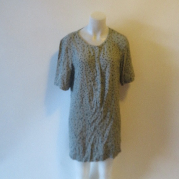 MICHAEL STARS ANIMAL PRINT SHORT SLEEVE DRESS M * - Picture 1 of 7